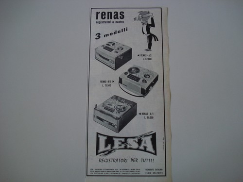 Advertising pubblicità 1962 - advertising,