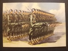 Camicie Nere che segnano il passo - Milizia Volontaria - Illustratore D'Ercoli.