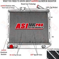 Aluminium 2 Row Radiator For