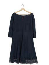 APART Abito a maniche lunghe Donna Abito Taglia IT 46 nero stile casual