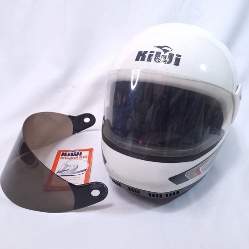 Casco moto integrale vintage