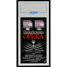 locandina OPERA Dario Argento Cristna Marsillach Nicolodi tassoni tortura B95