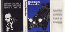 IAN FLEMING - MOONRAKER - RARE 2ND 1965 w/DJ NPC N-FINE UNREAD