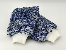 Guanto Spugna Lavaggio Professionale Auto e Moto Microfibra - Detailing - 2 pz