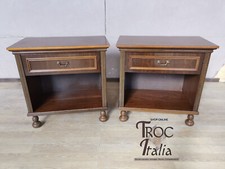 COPPIA MOBILETTI VINTAGE ANNI 70' MODERNARIATO IN BUONO STATO