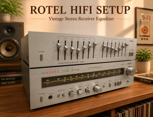 Rotel hifi setup - rotel,