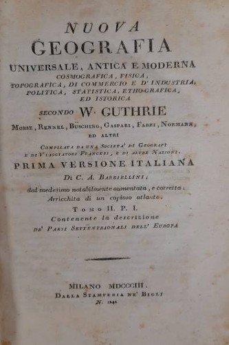 Nuova geografia universale - nuova,