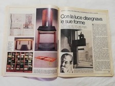 Pubblicita' Carlo Scarpa Giancarlo Bernini Tavolo Sedia 1934 Libreria 1979