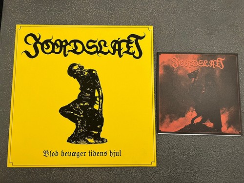 Jordslået vinyl lot - jordslået, vinyl/cs