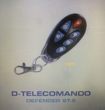 TELECOMANDO ALLARME WIRELESS 868 MHZ PER SISTEMI SERIE DEFENDER ST6,ST6 Gold,ST7