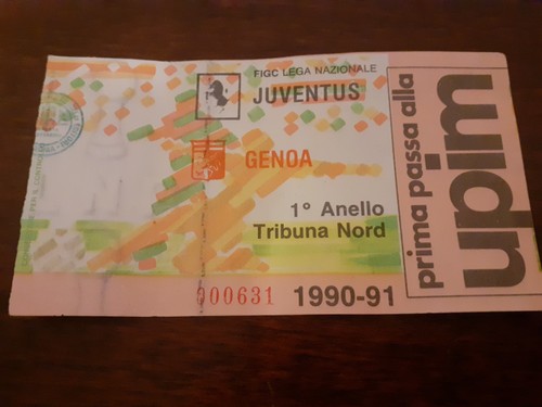 Biglietto stadio calcio - stadio,
