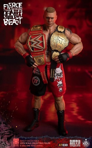 Action figure brock lesnar wwe - action,