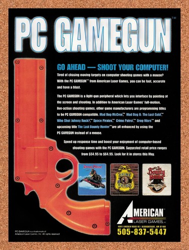 American laser games 1995 - american, pc