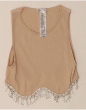 ZARA Canotta Donna Crop Top UK