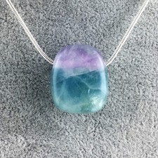 Ciondolo GOCCIA di FLUORITE