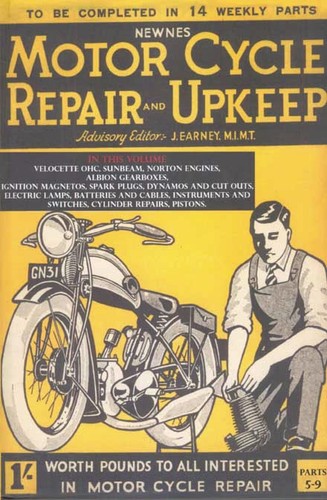 Nuovo 1930 moto riparazione - nuovo,