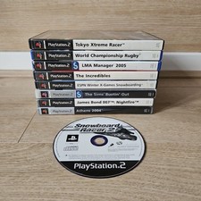 Lotto Bundle Giochi Playstation 2 PS2 Tokyo Xtreme Racer Sims Atene Snowboard 