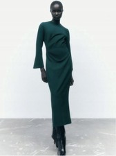 Zara Green Elegant Long Sleeve