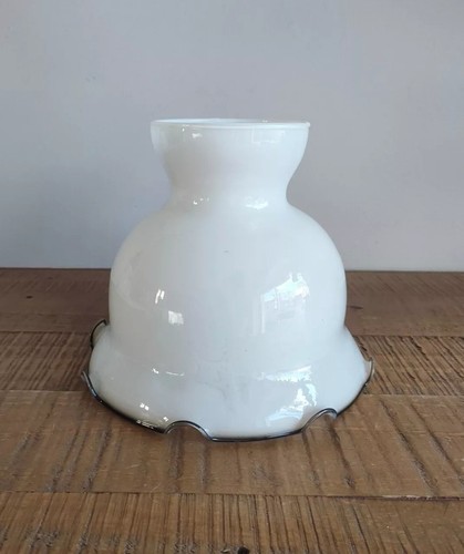 Abat jour tulipe opaline - abat-jour,