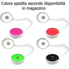 Lampada da tavolo pieghevole 18 led speaker cassa cavo USB touch luce CH-9033
