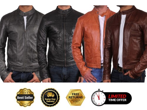 Giacca biker pelle - giacca,
