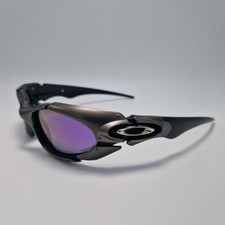 Oakley Plate Vintage Y2K Gorpcore Sunglasses Purple Polarized Lens