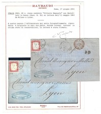 1862 Kingdom of Italy - 40 c