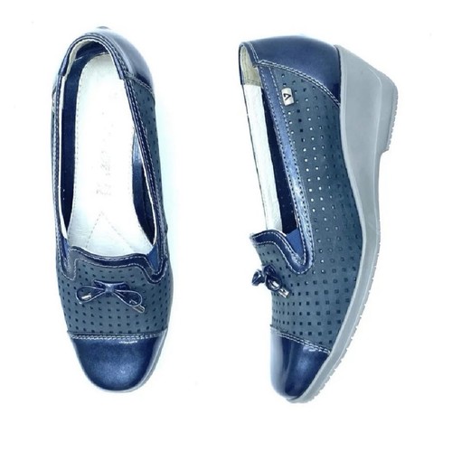 Valleverde mocassini donna blu - mocassini,