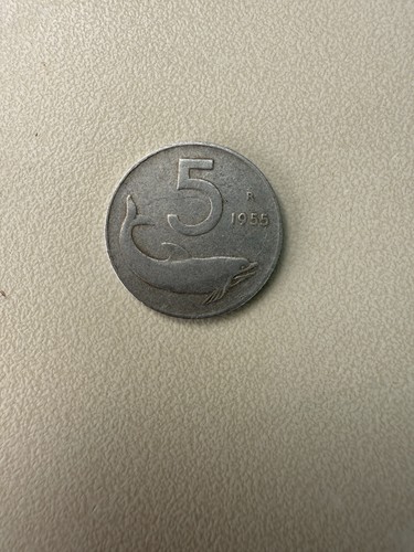 Lire delfino 1955 rara - lire,