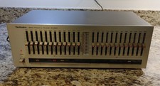 TECHNICS SH-8020 Servizio Equalizzatore di Frequenza Stereo, EQ a 12 Bande Multi Tensione