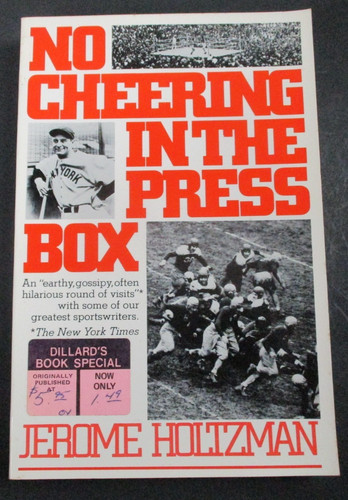 Cheering the press - no,