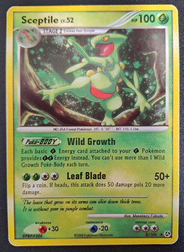 Pokemon sceptile liv - sceptile, liv.52