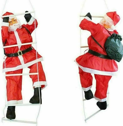 Babbo natale arrampicata - arrampicata, su