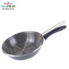 Padella per friggere con - padella, friggere,