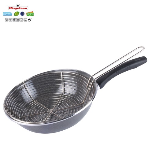 Padella per friggere con - friggere,,
