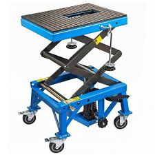 Sollevatore per moto con ruote 135 kg cavalletto di montaggio cavalletto di m...