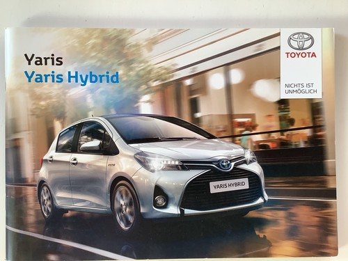 Brochure toyota yaris - toyota, e