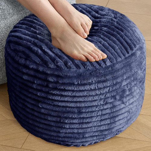 Pouf ottomano rotondo