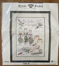 ancien kit broderie ROYAL