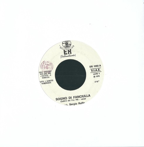 Disco giri sergio - ,