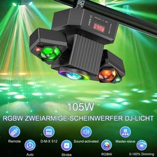 105 W testa mobile a due