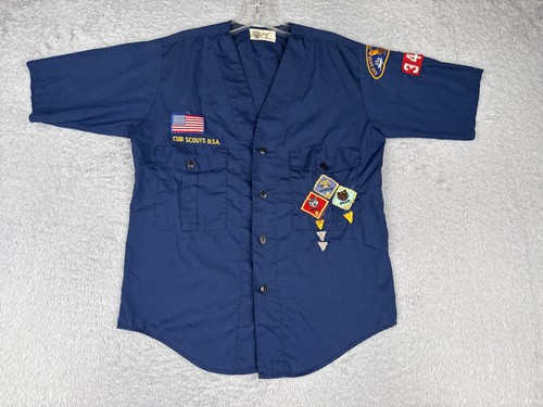 Vintage cub scouts bsa camicia - cub,
