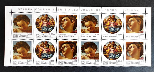 Francobolli san marino - san,