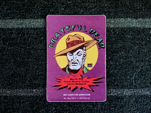 Grateful dead backstage pass - grateful,