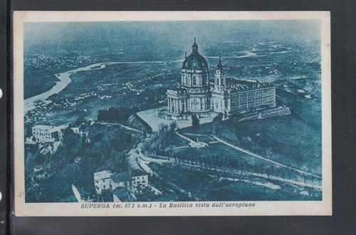 Cartolina superga basilica - superga, la