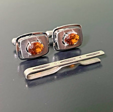 Set gemelli e fermacravatte