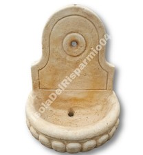 FONTANA A MURO DA PARETE PER ESTERNO SOSPESA PENSILE FONTANINA PICCOLA GIARDINO 