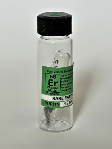 Erbium metallo 1 - 99.9%, grammi