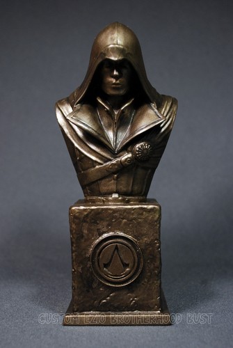 Statua busto bronzo finto - busto,