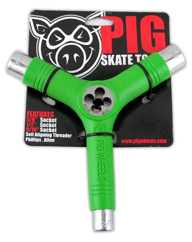 Pig skateboard tool - all, one